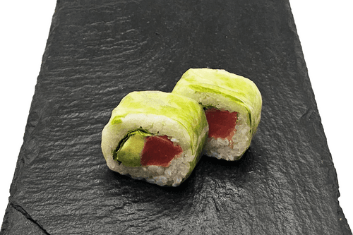 Spring roll thon avocat