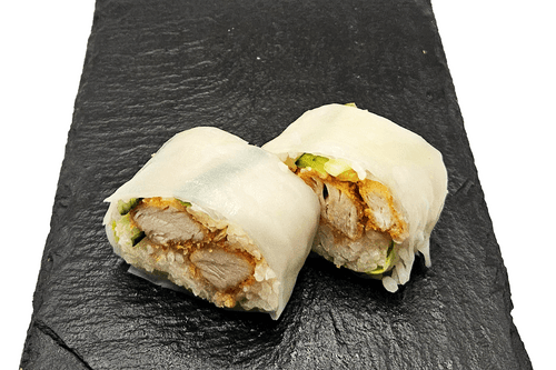 Spring roll poulet pané