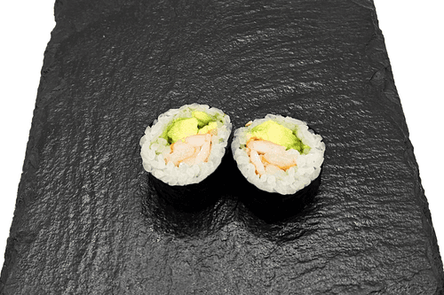 Maki crevette avocat