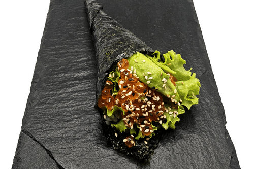 Temaki Oeuf de saumon