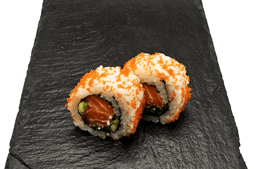 Masago roll saumon Avocat